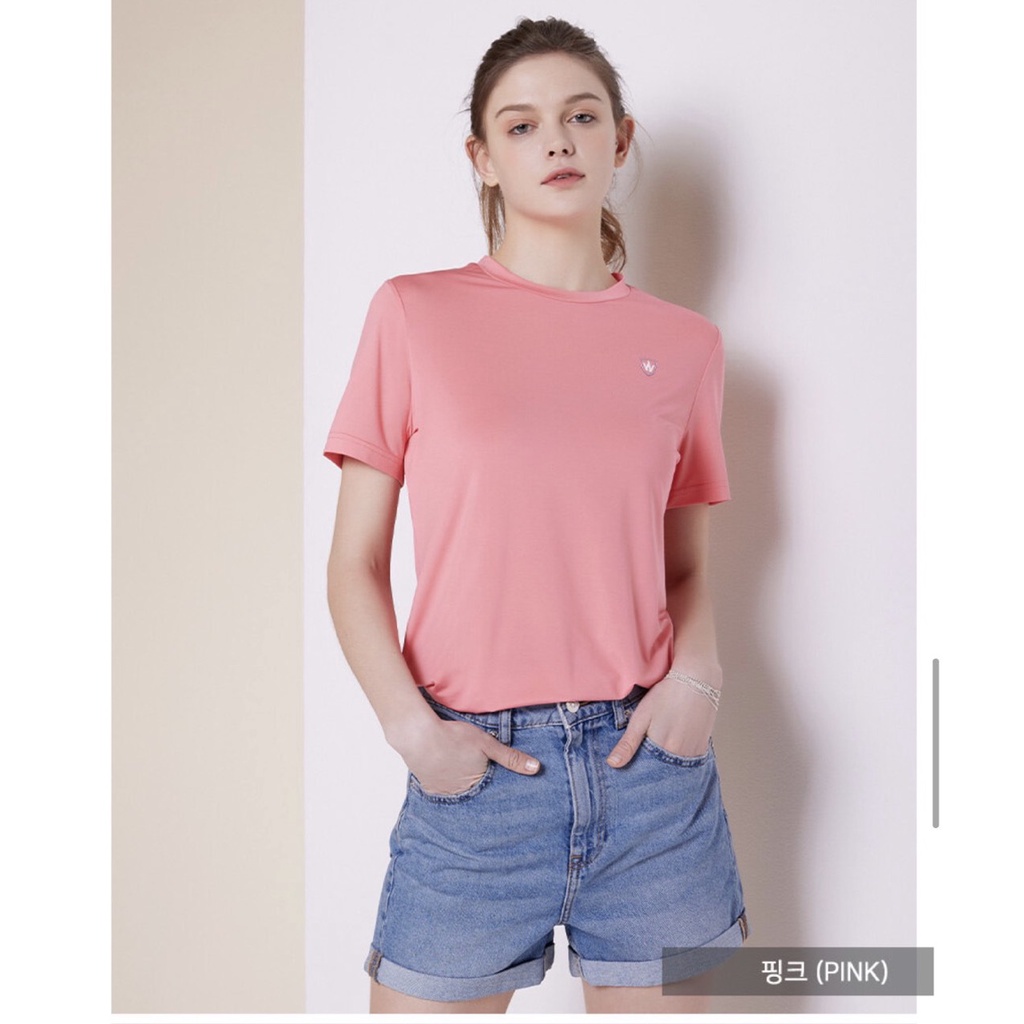 Áo thun nữ Aristow Sport vải cotton dày dặn siêu thoáng mát.Áo phông xuất xịn cổ tròn basic thời trang HQ (ảnh thật)