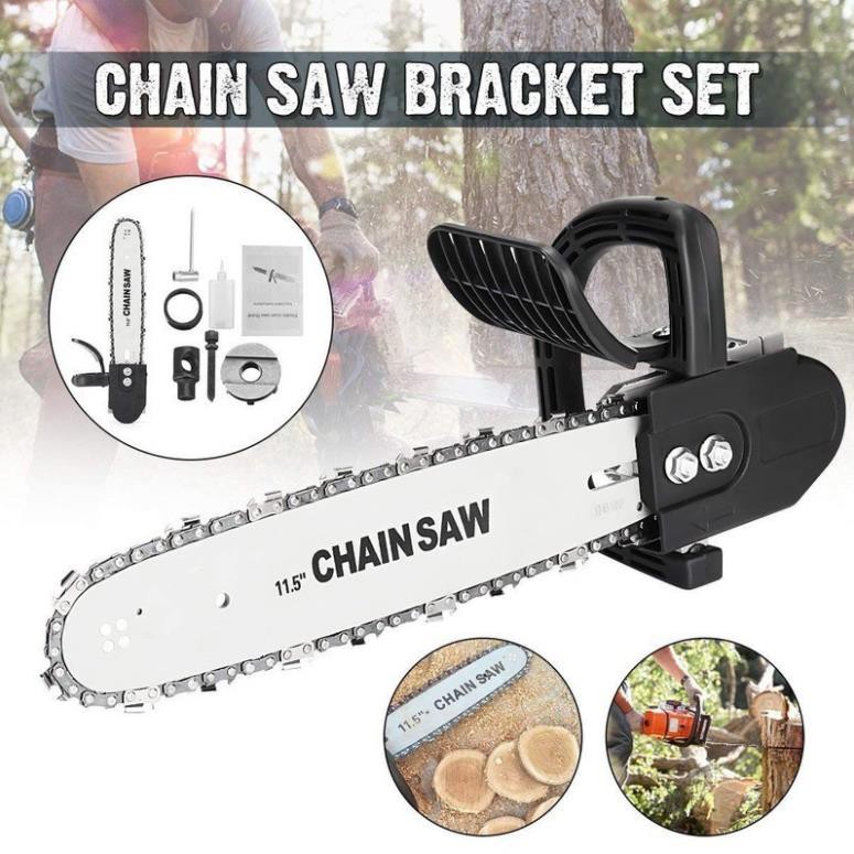 [Hàng xịn]Máy mài góc MAKITA 9556 + Lưỡi cưa xích - Biến máy mài thành máy cưa siêu rẻ - Xẻ gỗ - Tỉa cành - Đánh bóng