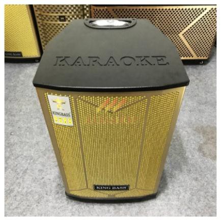 Loa kéo karaoke di động Kingbass KB 509, Loa thùng gỗ 4 tấc hát karaoke ngoài trời + Tặng 2 micro lọc âm giảm hú