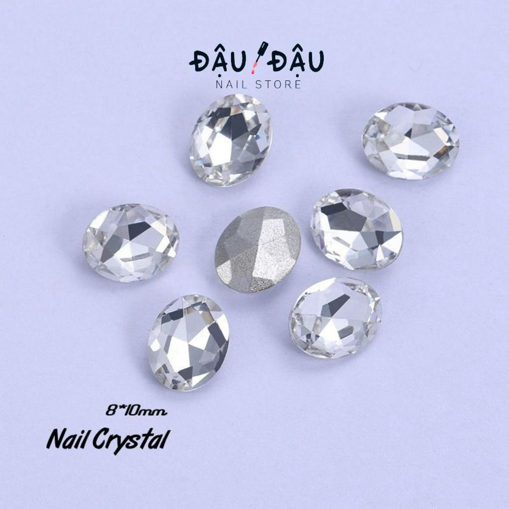 Lẻ đá giả úc K9 Pha lê đủ hình đính móng - Phụ kiện làm nail chuyên nghiệp giá rẻ