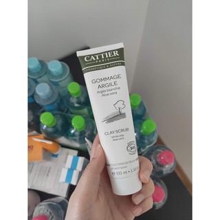 Tẩy tế bào chết cattier gommage argile aloe vera clay scrub