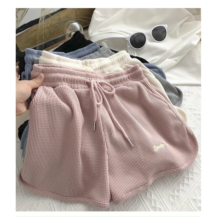 Quần Đùi Mặc Nhà Nữ SMILE Short Chất Thun Cotton Dày Mịn_VIETSTAR