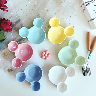Bát sứ ăn dặm kiểu nhật Mickey size bé 60ml