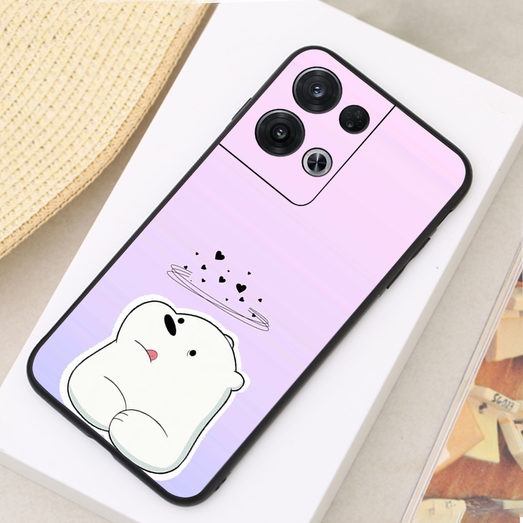 Ốp lưng Oppo Reno 8 4G / Reno 8 5G / Reno 8Z 5G / Reno 8 Pro gấu xanh vàng cực đẹp mẫu nhiều để chọn