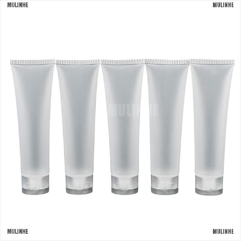 Set 5 Lọ Rỗng Trong Suốt 20/30/50/100ml Đựng Mỹ Phẩm Tiện Dụng