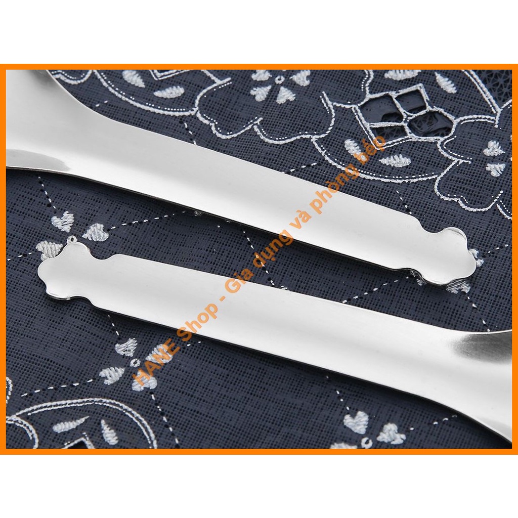 Bộ 10 muỗng canh chất liệu inox 201 trơn dài 15cm - sáng bóng không rỉ sét (muỗng tròn ngắn)