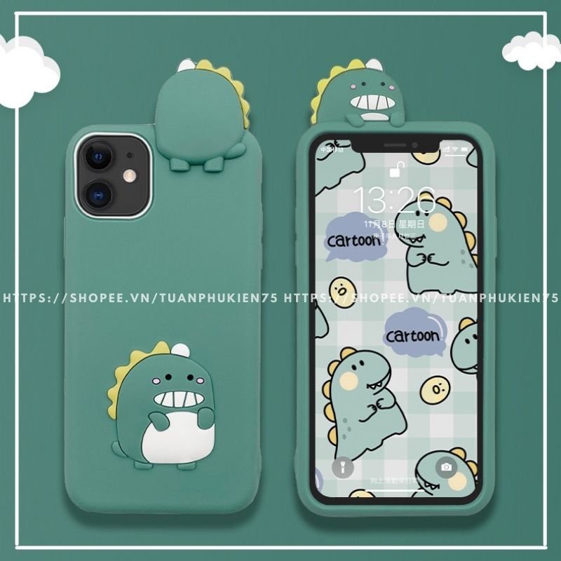 Ốp Lưng Iph.0ne ⚡ Ốp Iph.0ne Silicon Thú Đeo Siêu Xinh ⚡ iPh.0ne 6P/7/8/7plus/8plus/x/xs/xs max/11/11promax/12/12pro/12p