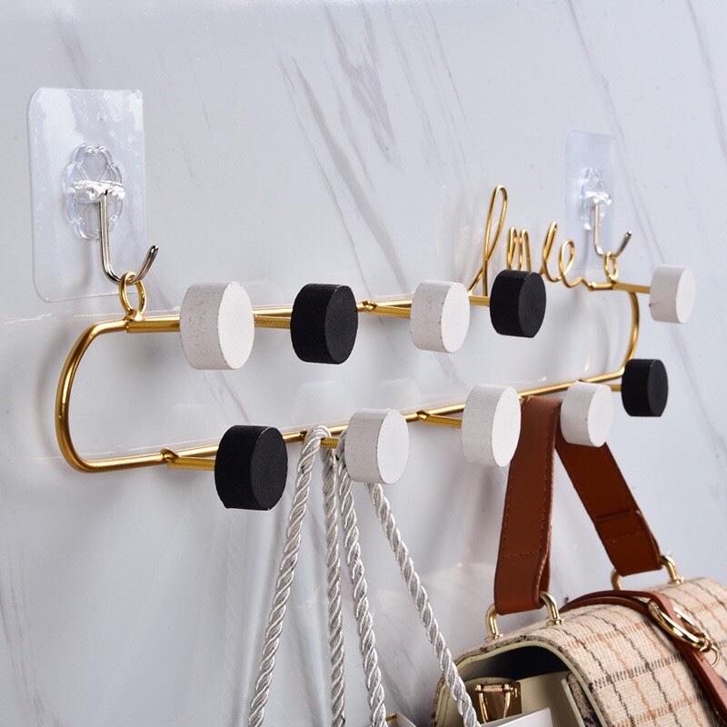Móc love Full Sắt không Gỉ treo tường TẶNG kèm đinh treo tường decor