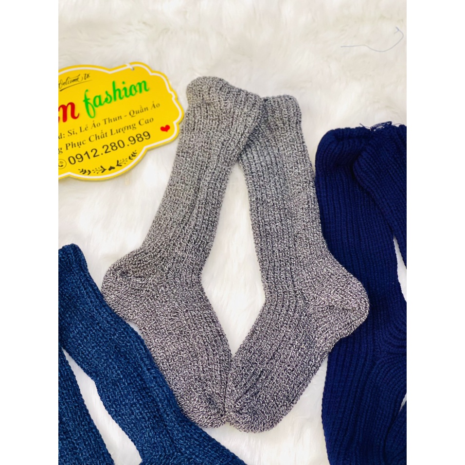 Tất len, Vớ len siêu dày siêu ấm dùng mang trong kho lạnh âm 25 độ