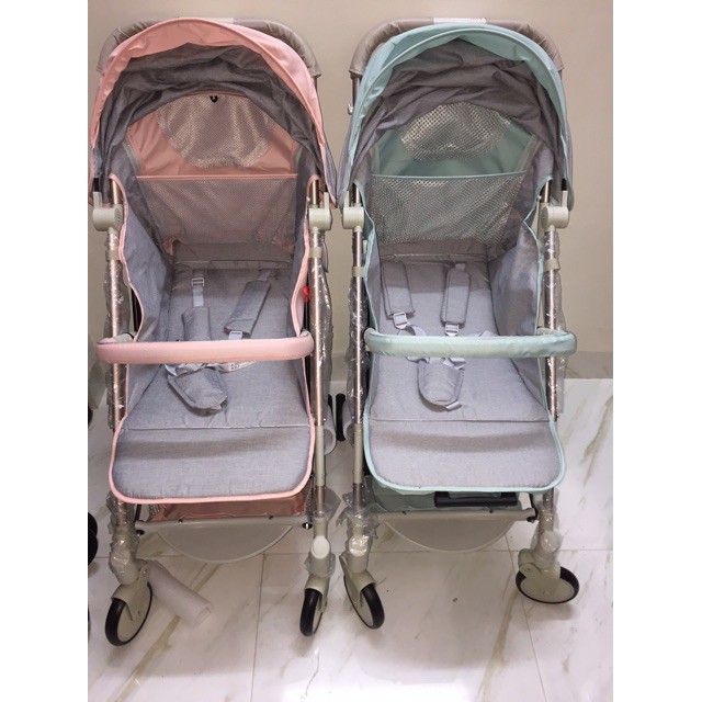 Xe đẩy gấp gọn 3 tư thế vali kéo