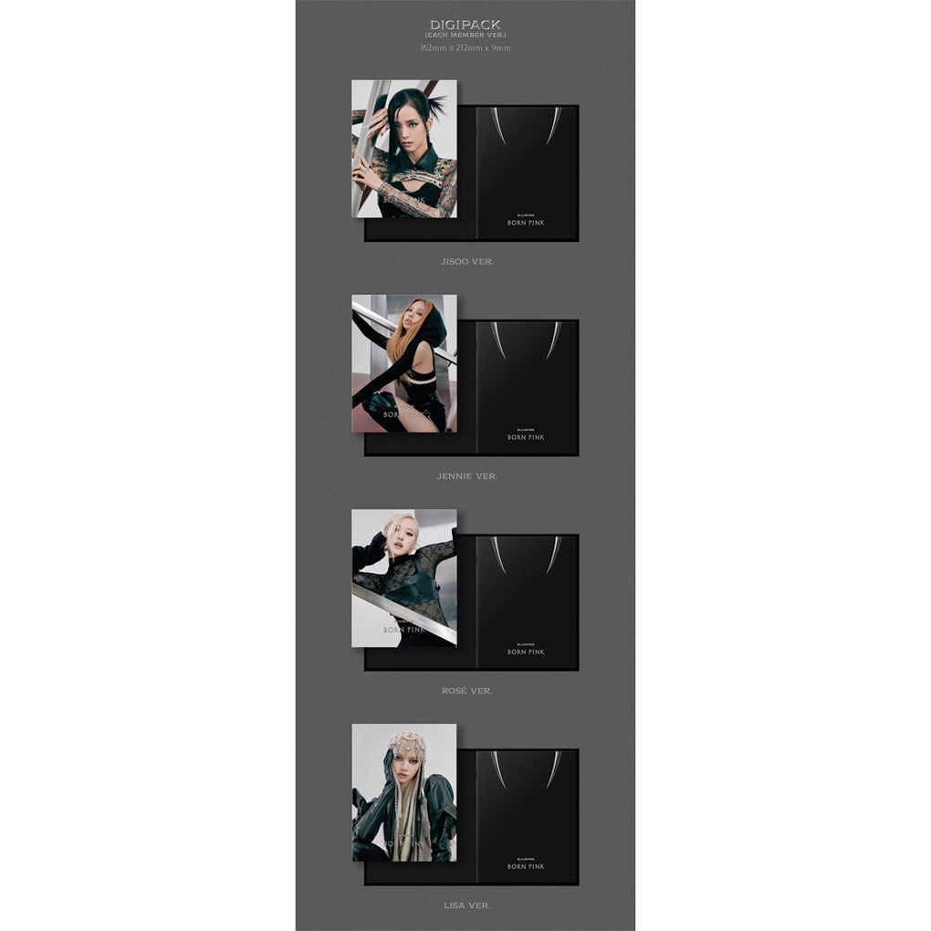 Album thứ 2 KPOP GOODS phiên bản Digipack BLACKPINK BORN PINK