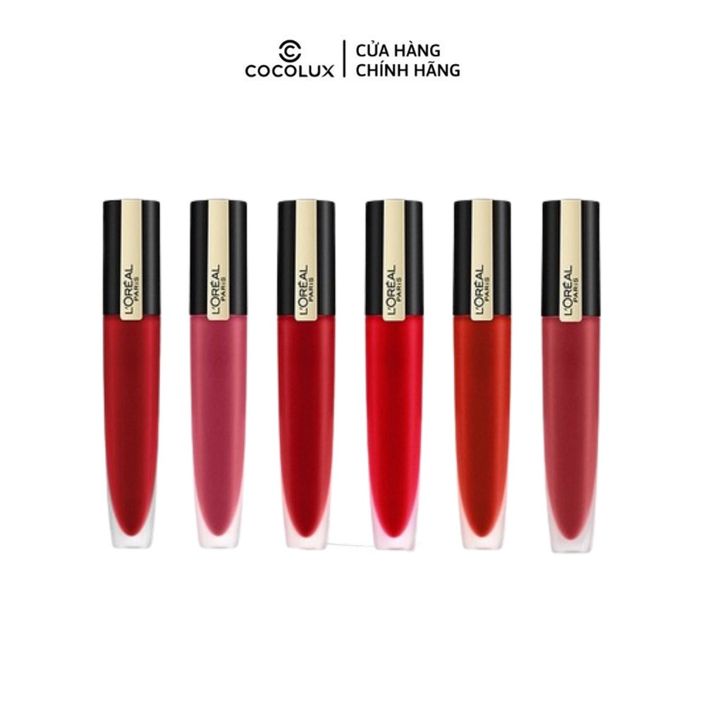 Son kem lì nhẹ môi cao cấp Rouge Signature Loreal Paris 7ml [Coco Shop]