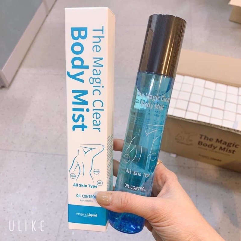 Xịt mụn lưng - the magic clear body mist
