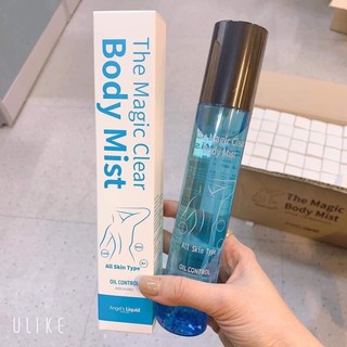 Xịt mụn lưng - the magic clear body mist