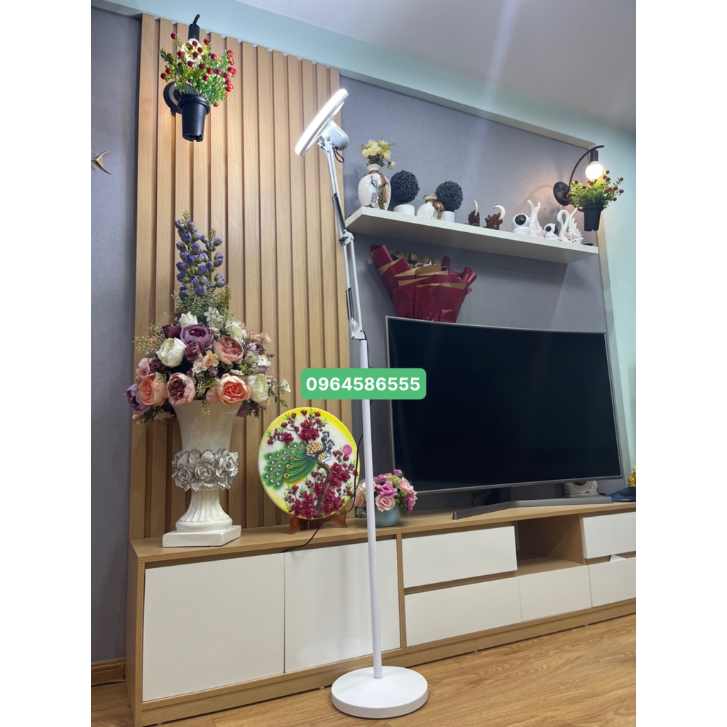 Đèn Spa . Đèn Soi Da Nối Mi . Đèn Led Trục Khuỷu 3 Màu Chống Cận