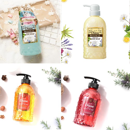 Sữa tắm Tự nhiên  Hương trái cây - Moist Diane Botanical Refresh - 500ml