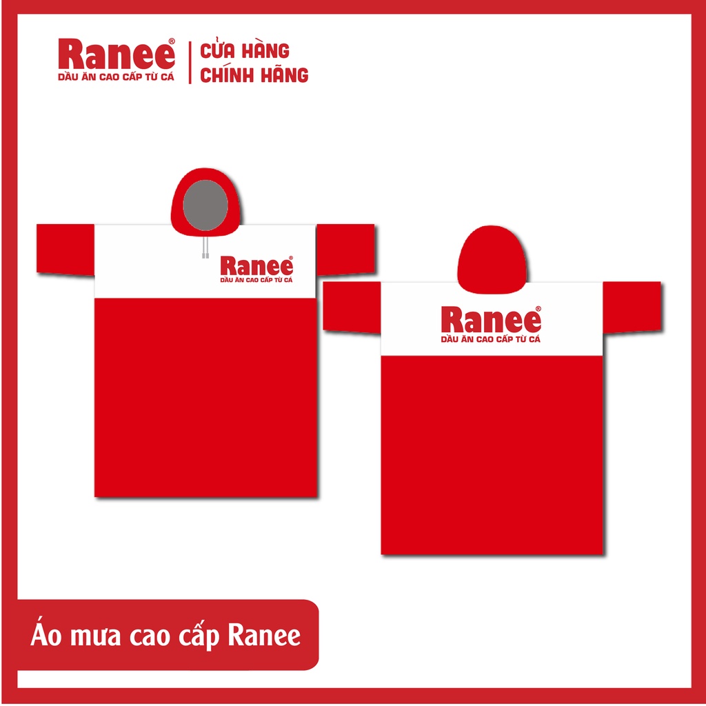 [GIFT] Áo mưa Ranee - hàng tặng kèm, không bán