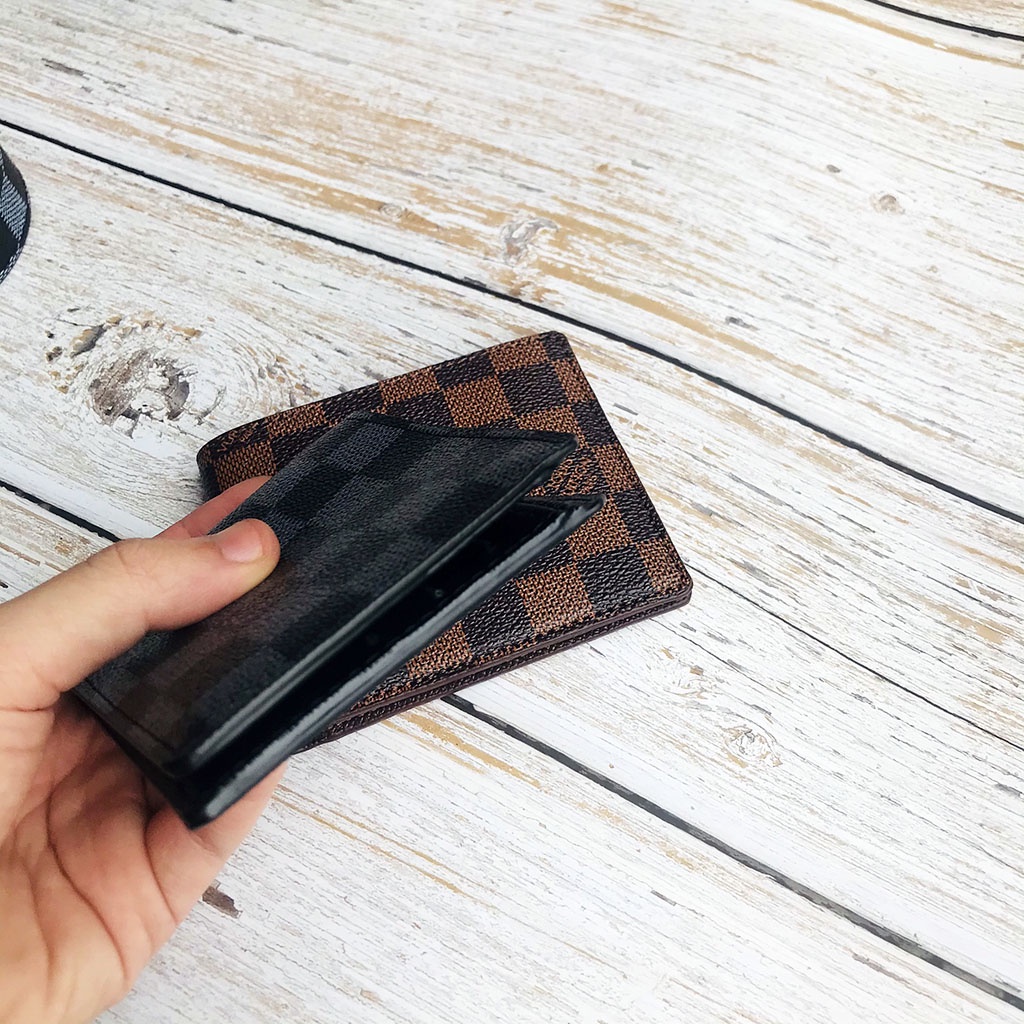 VÍ NAM LV DÁNG NGANG  DA PU CAO CẤP THẬT TIỆN DỤNG NHIỀU NGĂN