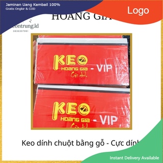 { 2 miếng keo dính chuột hoàng gia - siêu dính (làm bằng gỗ) }