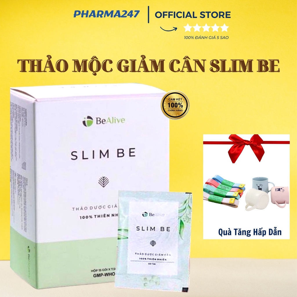Giảm Cân SlimBe Của BEALIVE, Trà Giảm Cân Thảo Mộc An Toàn Hiệu Quả