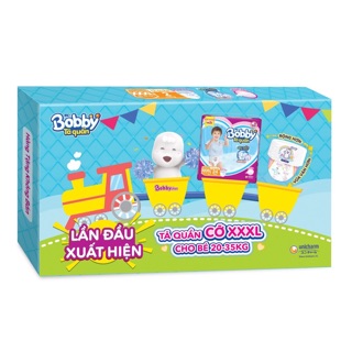 [MINI] Hộp 2 miếng tã quần Bobby XXXL2 siêu thoáng