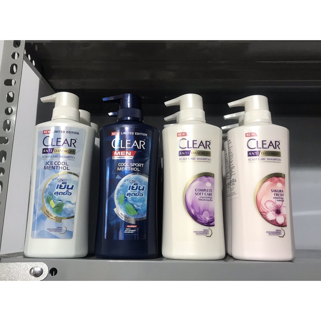 Dầu Gội Clear Thái Lan 450ml