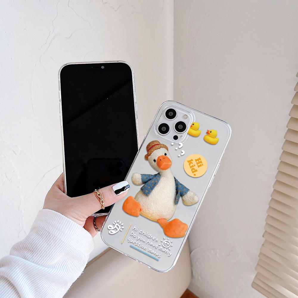 Ốp Điện Thoại Hình Vịt Cho Iphone 11 Pro Max 12 Pro Max 13 Pro Max Mini Iphone 6 7 Iphone 8 Iphone 6 7plus Iphone Se 2020 Iphone X Xs Xr 5 4