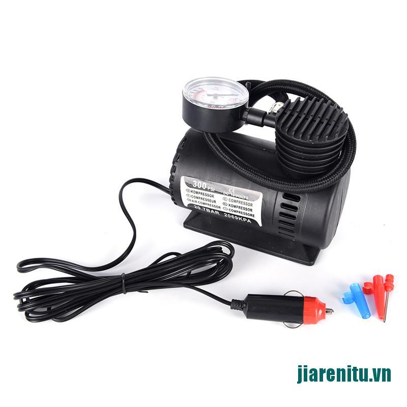 Máy Bơm Hơi Mini 300psi 12v Dành Cho Xe Ô Tô