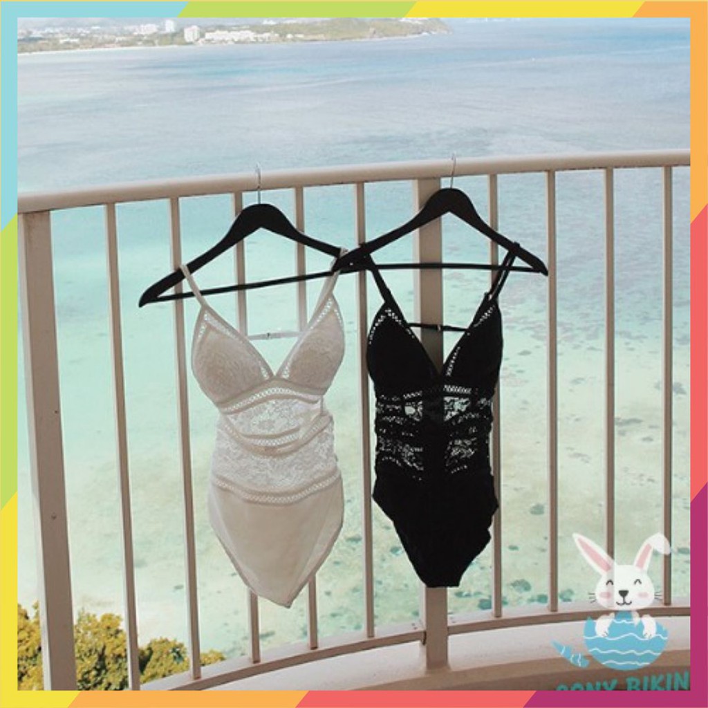 Bộ bơi đi tắm biển nữ Bikini 1 mảnh (Set 2 đồ Áo liền quần) 18006 - Phân Phối Nam Gym