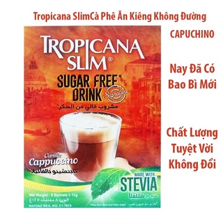 Cafe ăn kiêng latte cappuccino 3 in 1 tropicana slim - ảnh sản phẩm 5