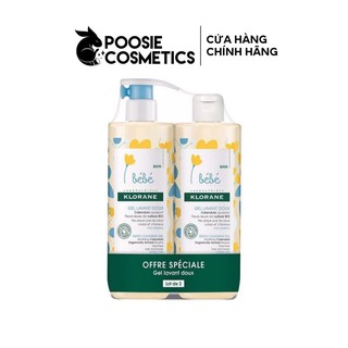 Bộ tắm gội Bebe klorane cho bé