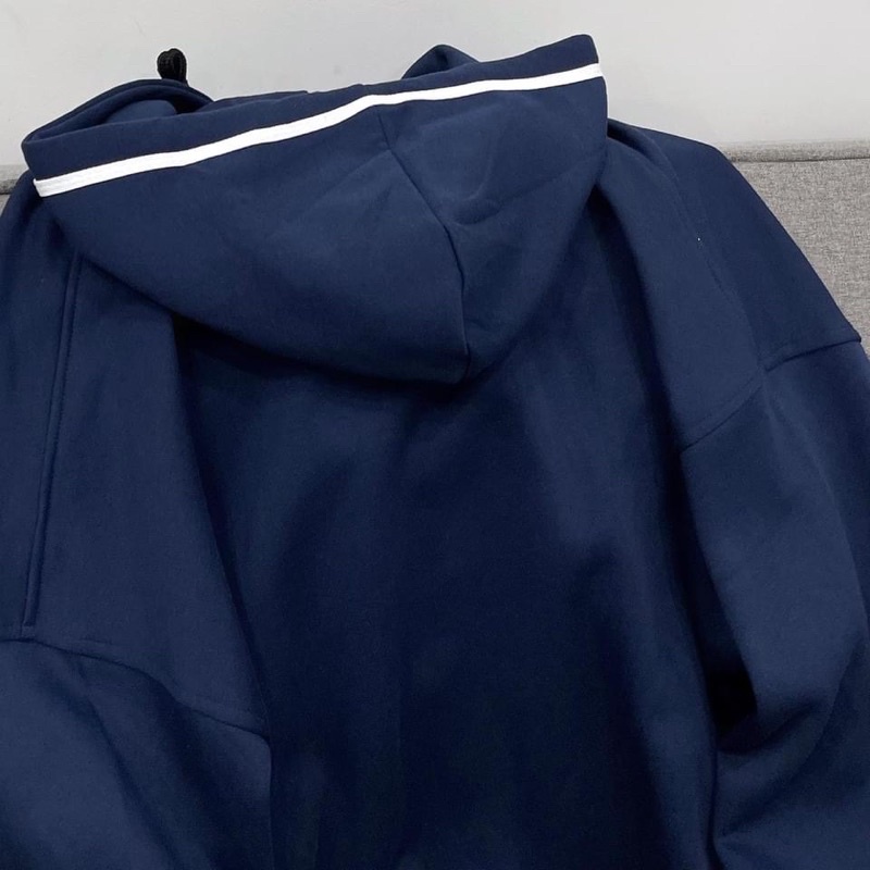 [RẺ VÔ ĐỊCH] Áo Khoác dây kéo viền trắng/ Hoodie Zip WEST {màu Đen/ Xanh/ Hồng} Form rộng Unisex Nam/Nữ cực đẹp chất xịn