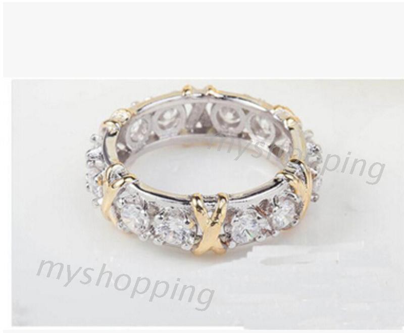 Vòng tay mạ vàng 18K đính đá pha lê giả lấp lánh thời trang 2017 sành điệu
