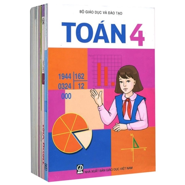Sách Giáo Khoa Bộ Lớp 4 - Sách Bài Học (Bộ 9 Cuốn) Giao nhanh trong TP.HCM