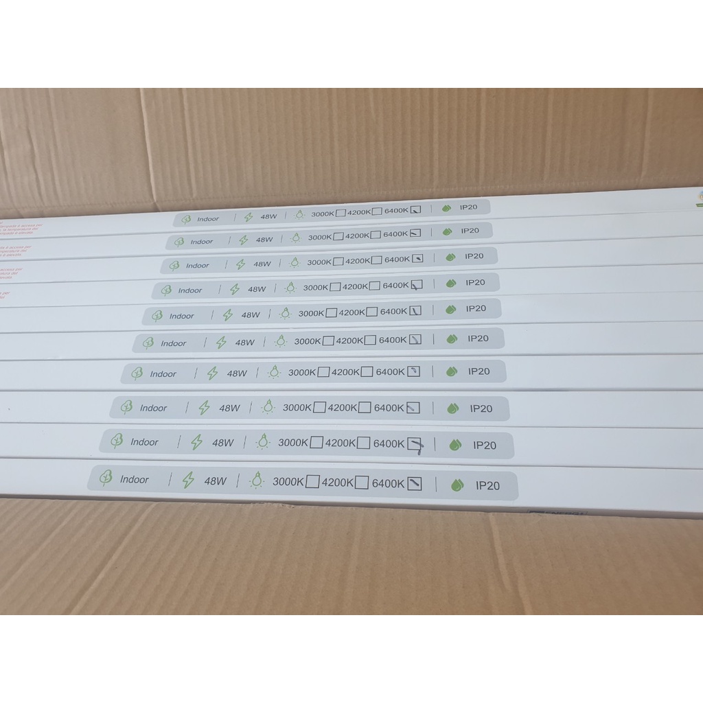 Combo 2 ĐÈN LED Tuýp 1.2M 48w Ánh sáng TRẮNG