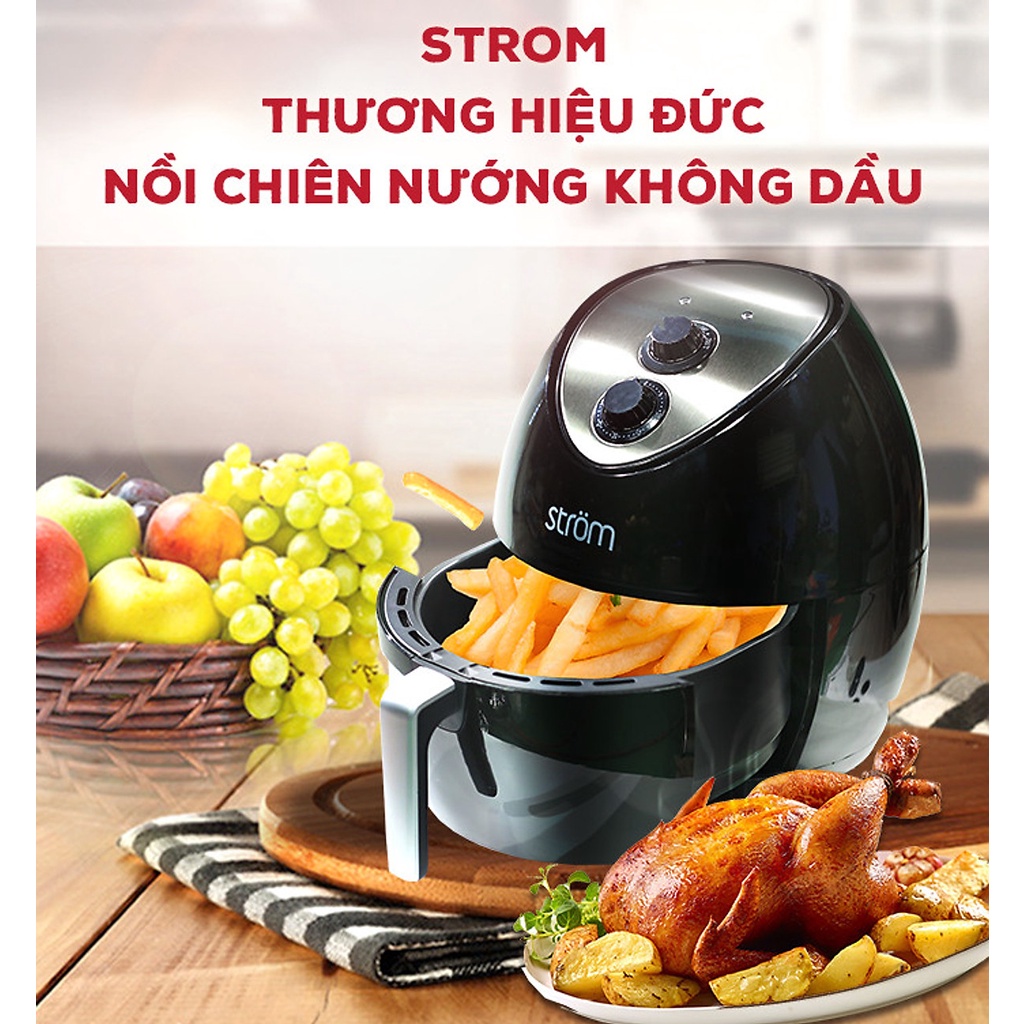 [Mã ELHADEV giảm 4% đơn 300K] Nồi chiên không dầu thương hiệu Đức - Phân phối chính hãng bởi Mishio Việt Nam