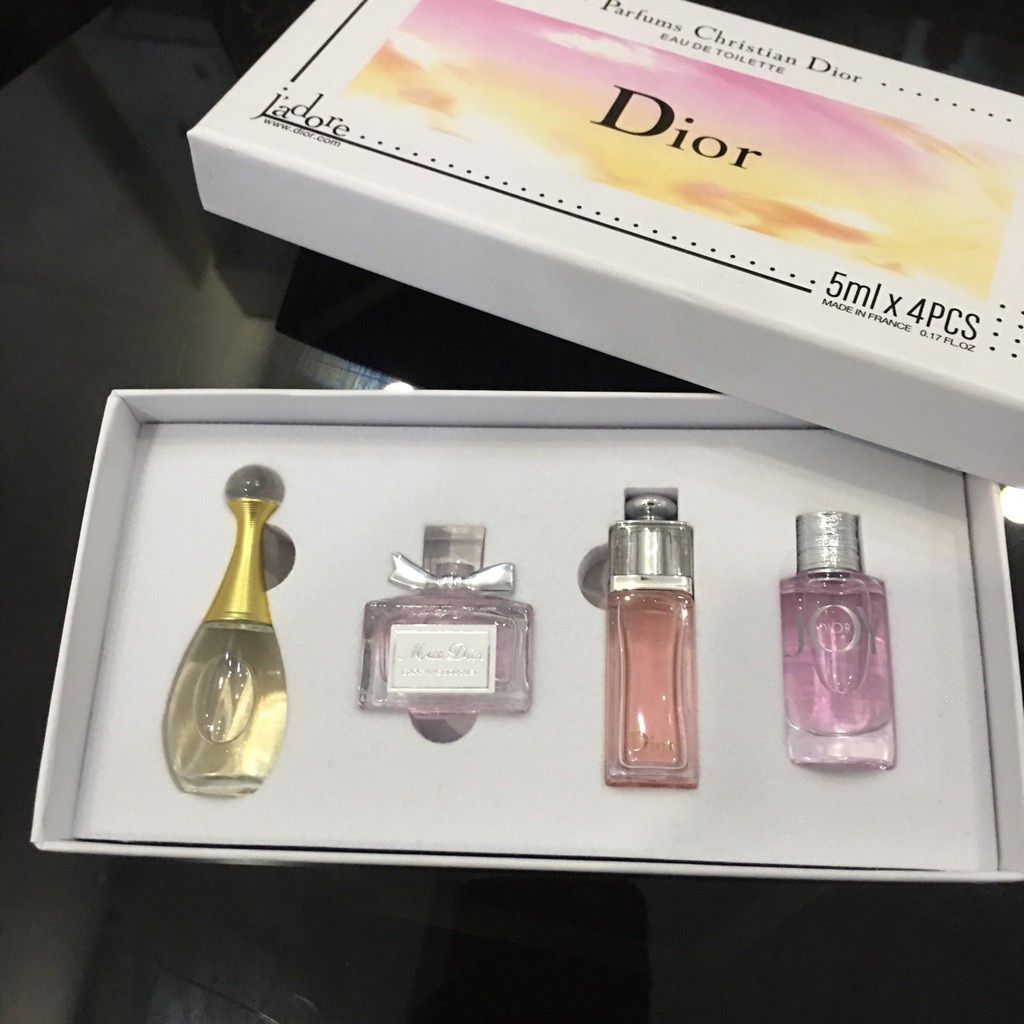 ❤️Chính Hãng❤️ Combo Sét 4 nước hoa dior Dior 5ml, dịu dàng tinh tế,