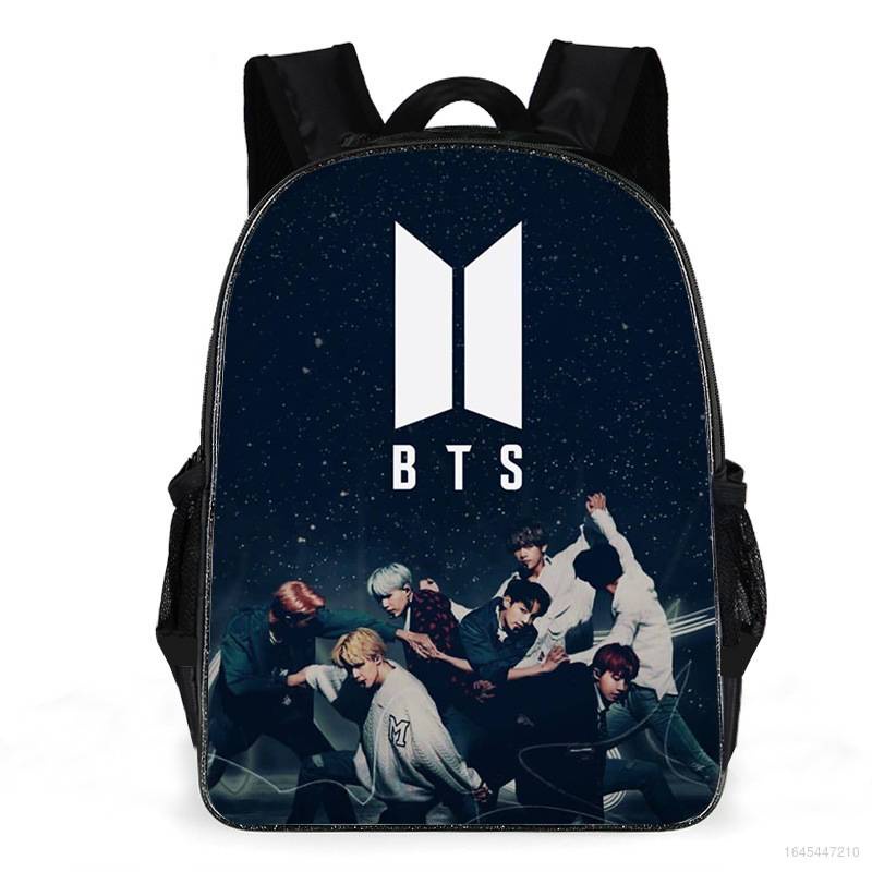 Ba Lô Đi Học/Đựng Laptop 3 Trong 1 In Hình BTS Kpop