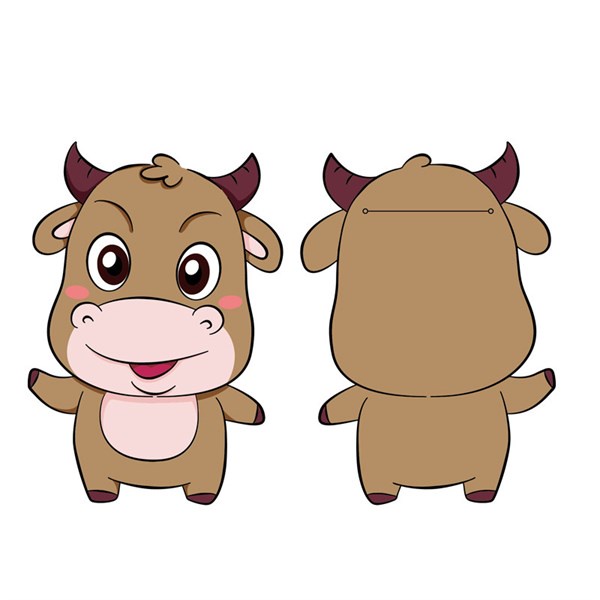 Bộ 5 lì xì tết chibi 2023 - phong bao lixi tết dễ thương - Thỏ Hồng