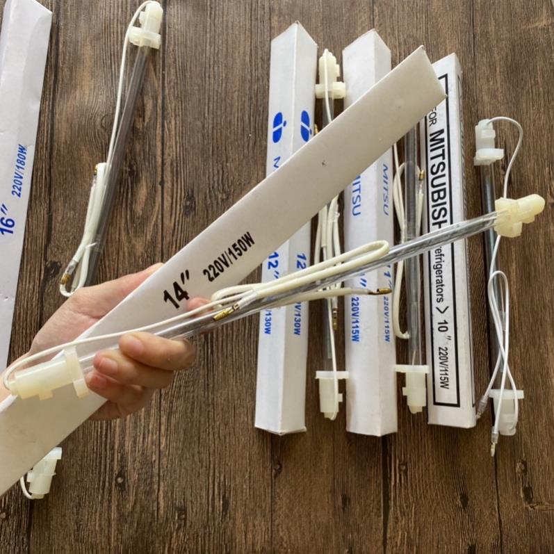 Thanh sấy nhiệt Tủ Lạnh 10-12-14 - 16 inch 220V , Điện trở phá băng, bóng sấy xả đá