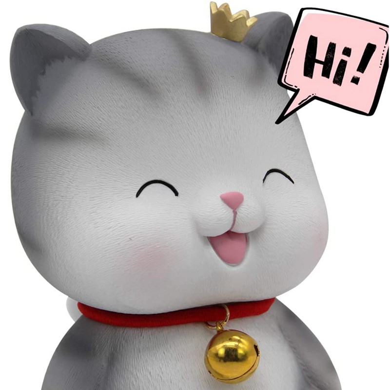 Ống heo tiết kiệm hình mèo con xinh xắn#K0