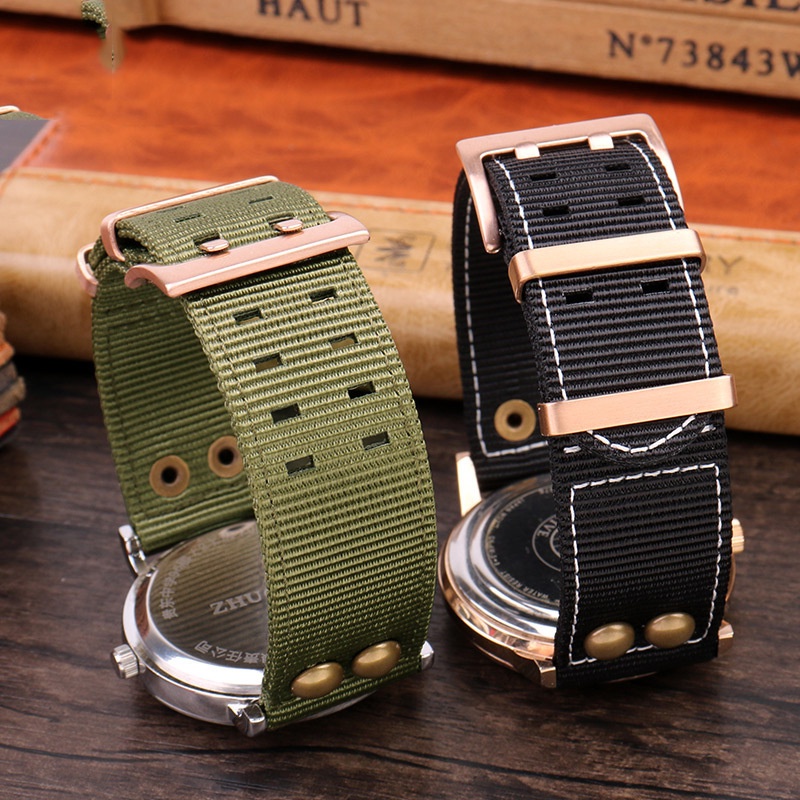 YIFILM Phù Hợp Cho Hamilton / Gia Đìnhlton H77775960 H77696793 Dây Đeo Đồng Hồ Bằng Nylon Kích Thước 22mm Dành Cho Nam