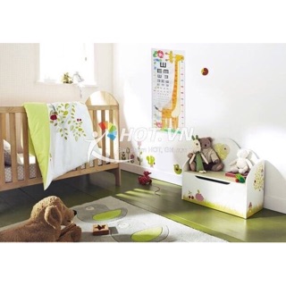 Decal thước  đo chiều cao dán tường cho bé