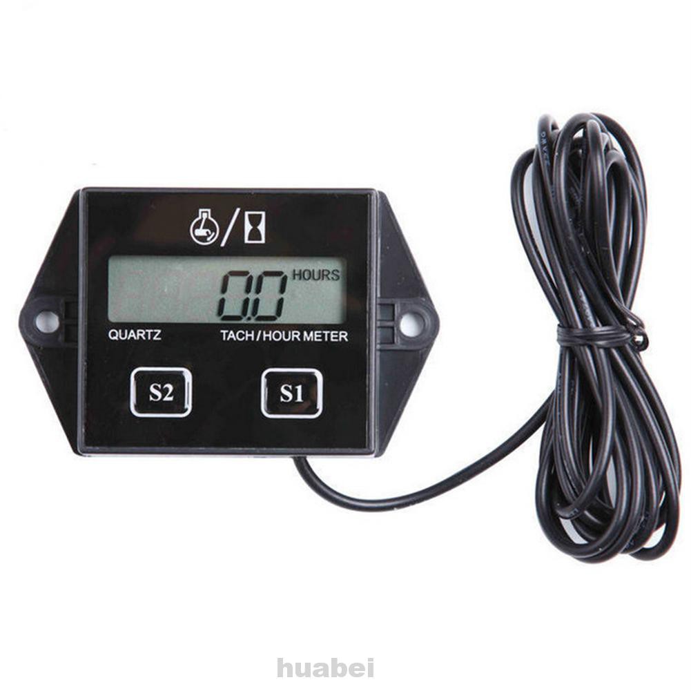 Đồng hồ tua máy 3V có màn hình LCD điện tử chuyên dụng cho xe máy