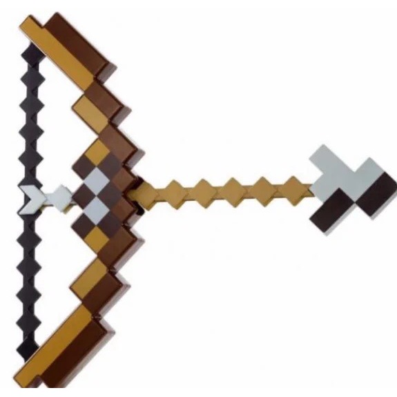 Minecraft đồ chơi cung tên nâu chính hãng bắn xa 6m