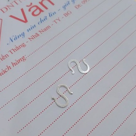 Móc khóa dây chuyền bạc ta_ van jw