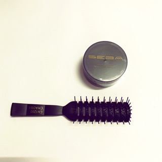Chính Hãng Sáp Vuốt Tóc Tạo Kiểu  - Seba + Lược bán nguyệt