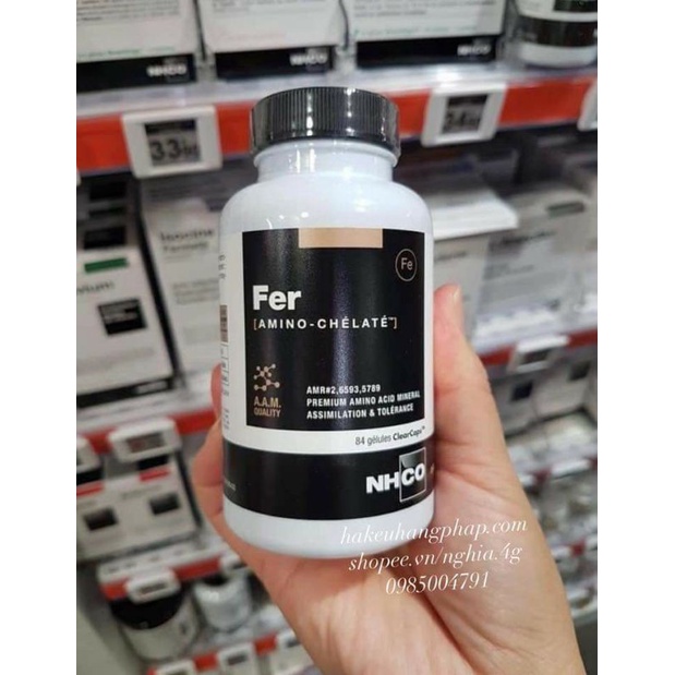 Sắt hữu cơ NHCO Pháp
