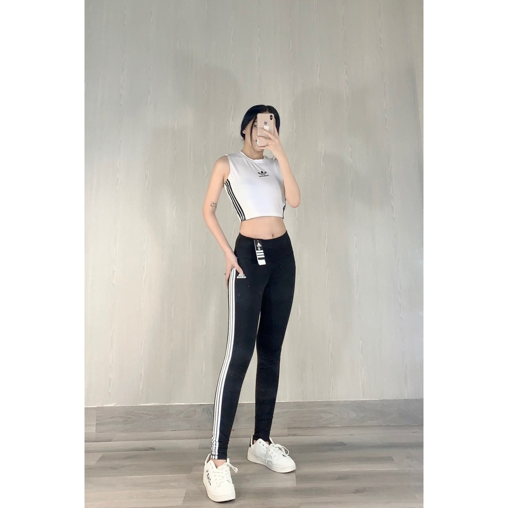 Áo croptop thể thao sát nách tập gym, yoga, aerobic, chạy bộ