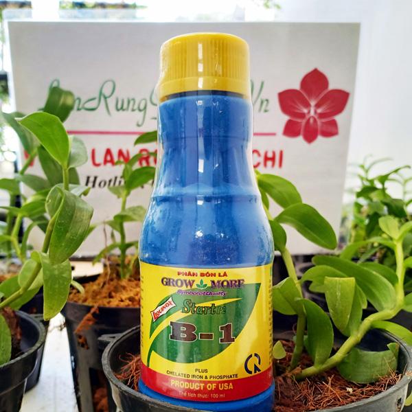 Vitamin B1 Growmore Hoa Kỳ 100ml Phân bón vi lượng điều hoà sinh trưởng – Dịch chiết cây Yucca